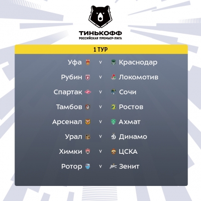 Начинаем новый сезон дома матчем «Уфа» - «Краснодар»