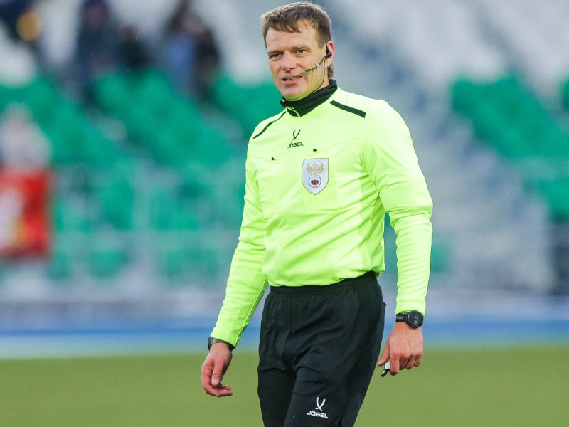 Антон Анопа – главный арбитр матча «Нефтехимик» vs «Уфа»