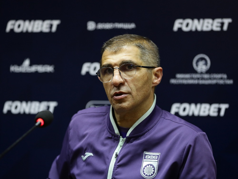 Омари Тетрадзе: «Рассчитывали, что проведённые замены усилят игру»