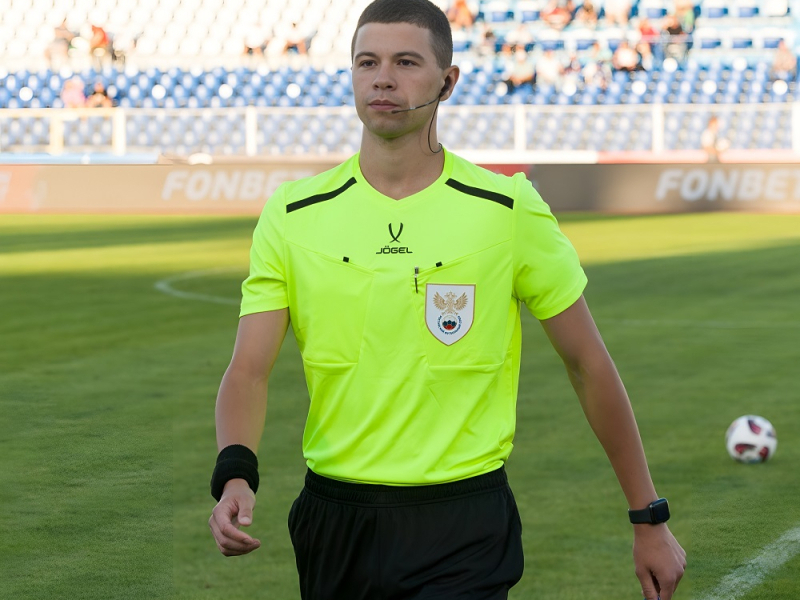 Матвей Заика – главный арбитр кубкового матча «Уфа» vs «Нефтехимик»