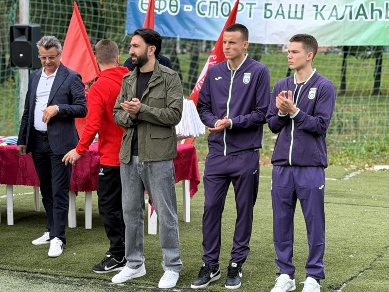 ФК «Уфа» посетил финальные игры турнира «Дворовая лига»