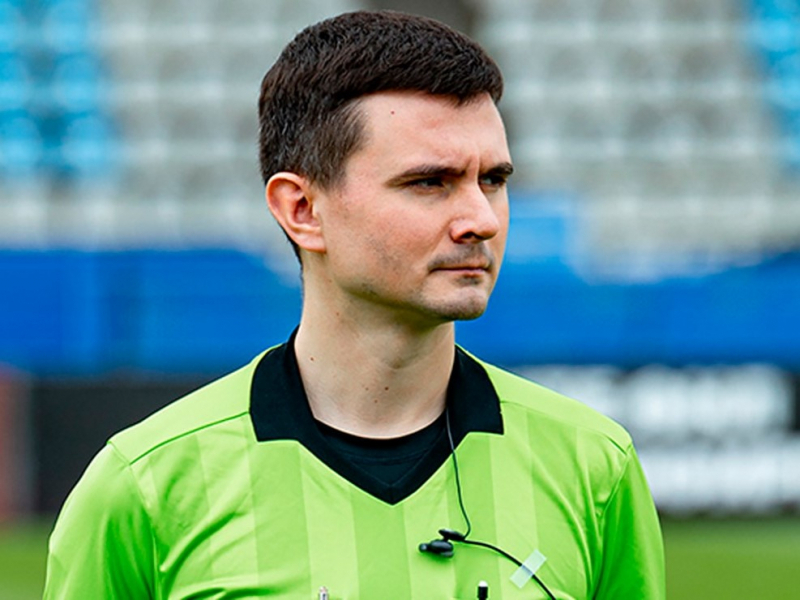 Роман Сафьян – главный арбитр матча «Факел» vs «Уфа»