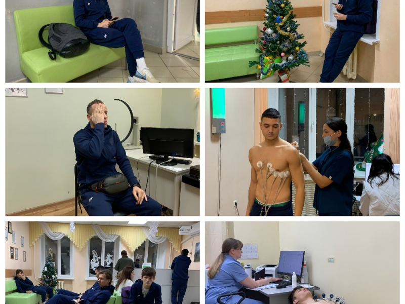 Футболисты «Уфы» прошли медицинское обследование