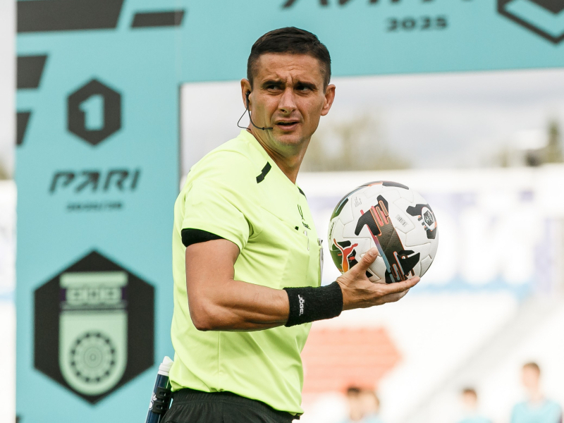 Николай Волошин – главный арбитр матча «Уфа» – «Черноморец»