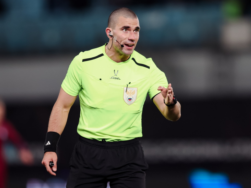 Никита Новиков – главный арбитр матча «Уфа» vs «Факел»