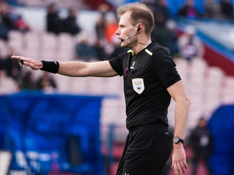 Михаил Плиско – главный арбитр матча «Урал» – «Уфа»