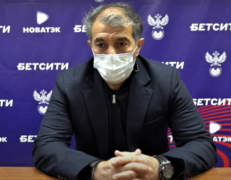 Рашид Рахимов: «Очень рад, что во втором тайме ребята выглядели совсем по-другому»