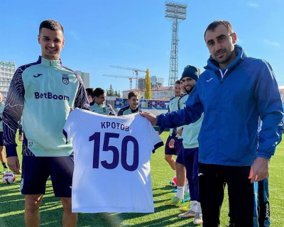 Вячеслав Кротов провел 150 матчей за ФК «Уфа»!