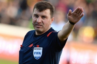 Михаил Вилков – главный арбитр матча «Уфа» - «Урал»