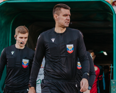 Дмитрий Стрельцов – главный арбитр матча «Краснодар-2» vs «Уфа»