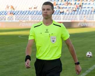 Матвей Заика – главный арбитр кубкового матча «Уфа» vs «Нефтехимик»