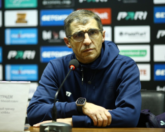 Омари Тетрадзе: По игре не могу предъявить претензии ребятам – они всё отдали