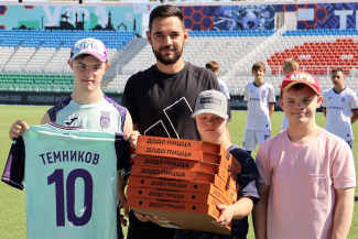 Солнечные дети посетили матчи ЮФЛ Приволжье!