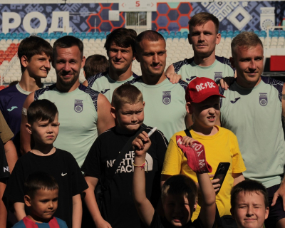 ФК «Уфа» провел открытую тренировку для СМИ и болельщиков!
