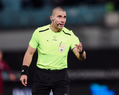 Никита Новиков – главный арбитр матча «Уфа» vs «Факел»