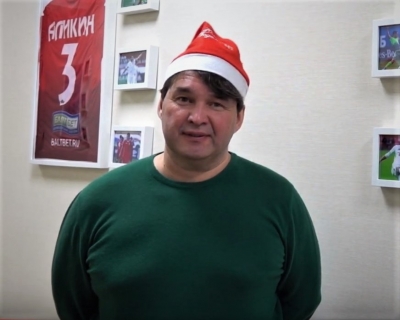 Новогоднее поздравление Генерального директора ФК «Уфа»!