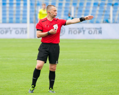 Данила Цурков &ndash; главный арбитр матча &laquo;Уфа&raquo; &ndash; &laquo;СКА-Хабаровск&raquo;