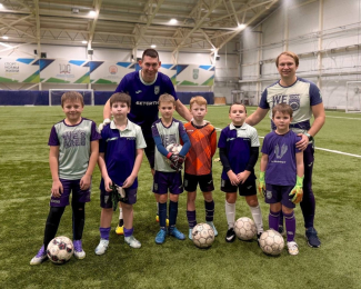 Алексей Чернов провел мастер-класс для юных голкиперов ФК &laquo;Уфа&raquo;